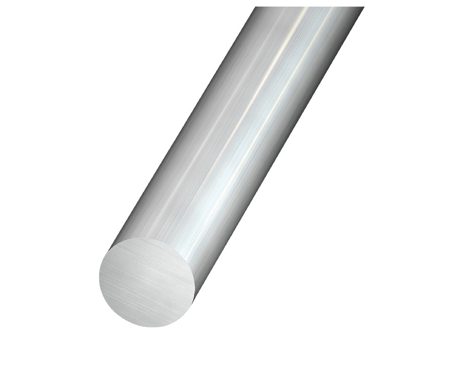 Bara rotunda, aluminiu, 8 mm, 1m