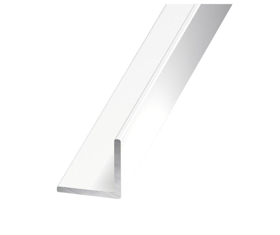 Cornier aluminiu, alb, 25mm x 25mm, 1m