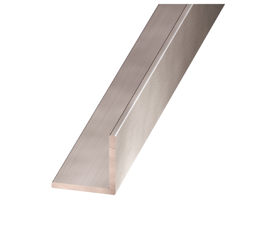 Cornier aluminiu eloxat, 20 mm x 20 mm, 2 m