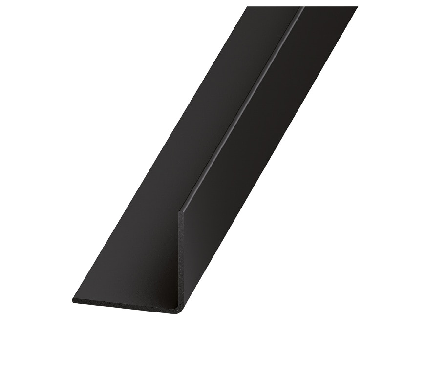 Cornier PVC, 30 x 30 mm, 2.5 m, negru