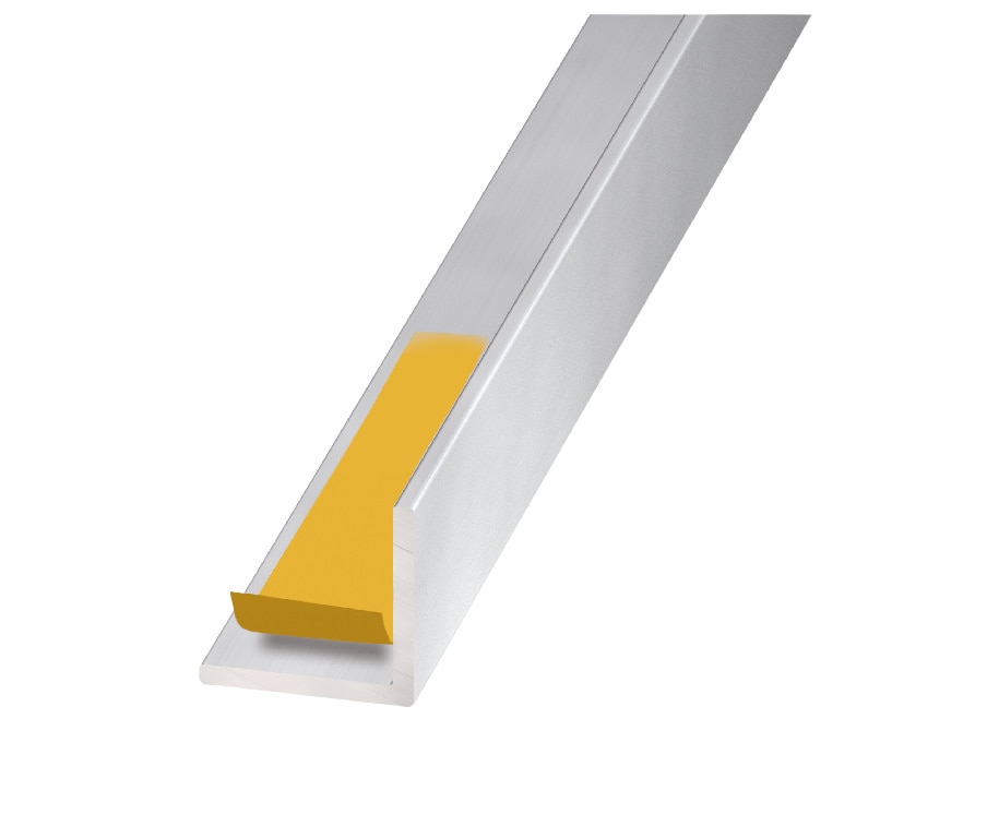 Cornier aluminiu, 20 mm x 20 mm x 2 mm, 2.5 m