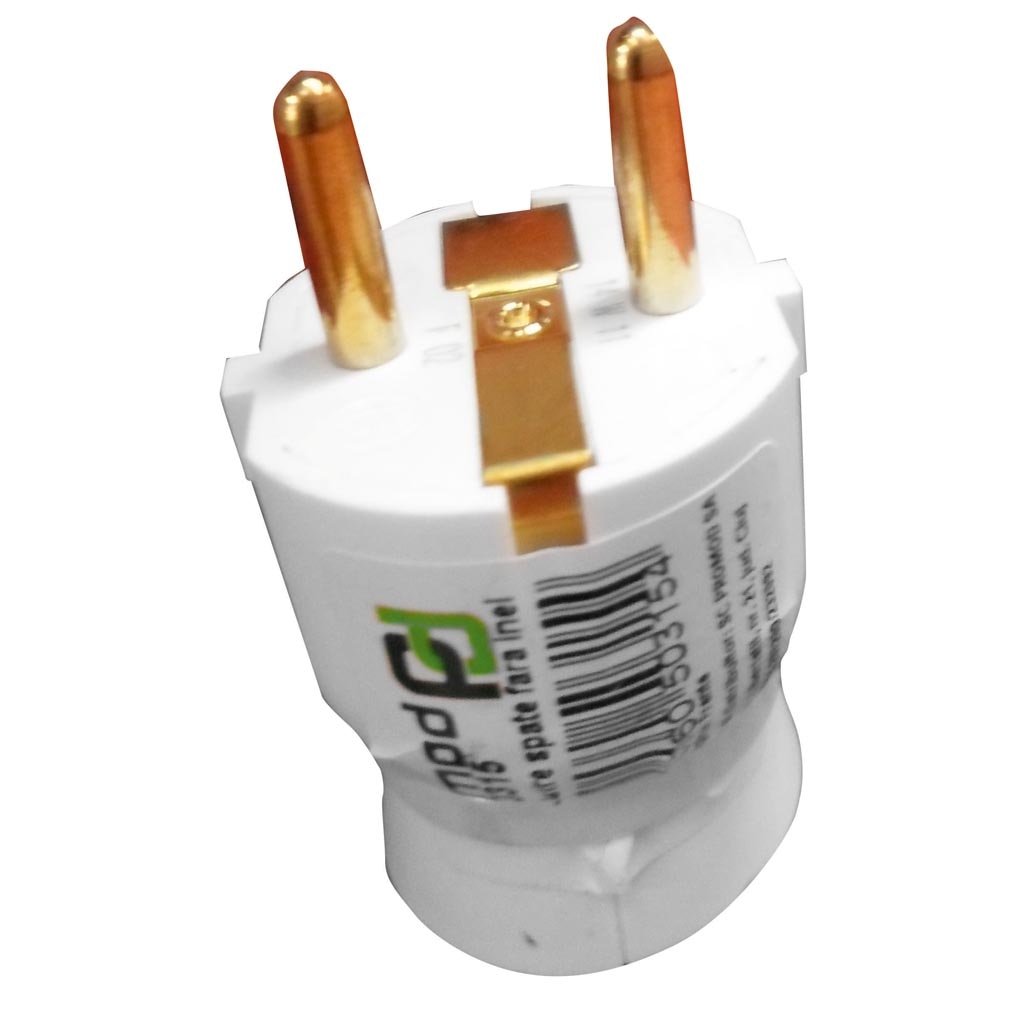 Fisa iesire spate helium fara inel alb, 16A 2 P+T LEGRAND