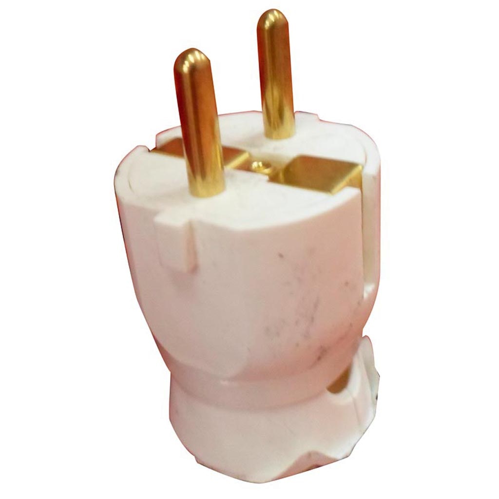 Fisa iesire laterala helium fara inel alb, 16A 2 P+T LEGRAND