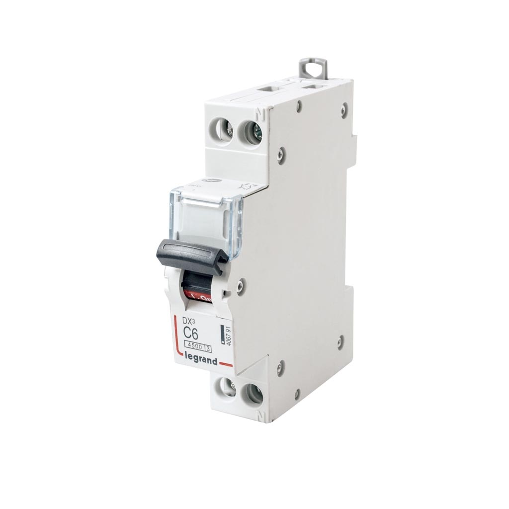 Disjunctor electric faza + nul 10 A, 4.5 kA, 230 - 400 V Legrand