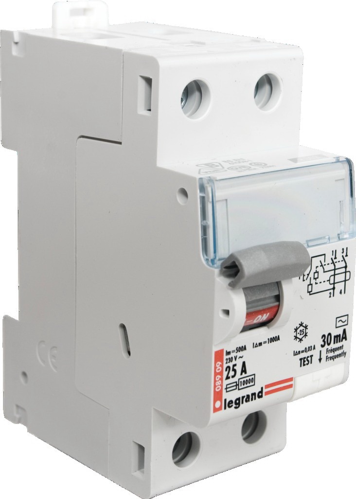 Bloc diferential 25A Legrand, 4,5 kA 30 ma 230 - 400V 