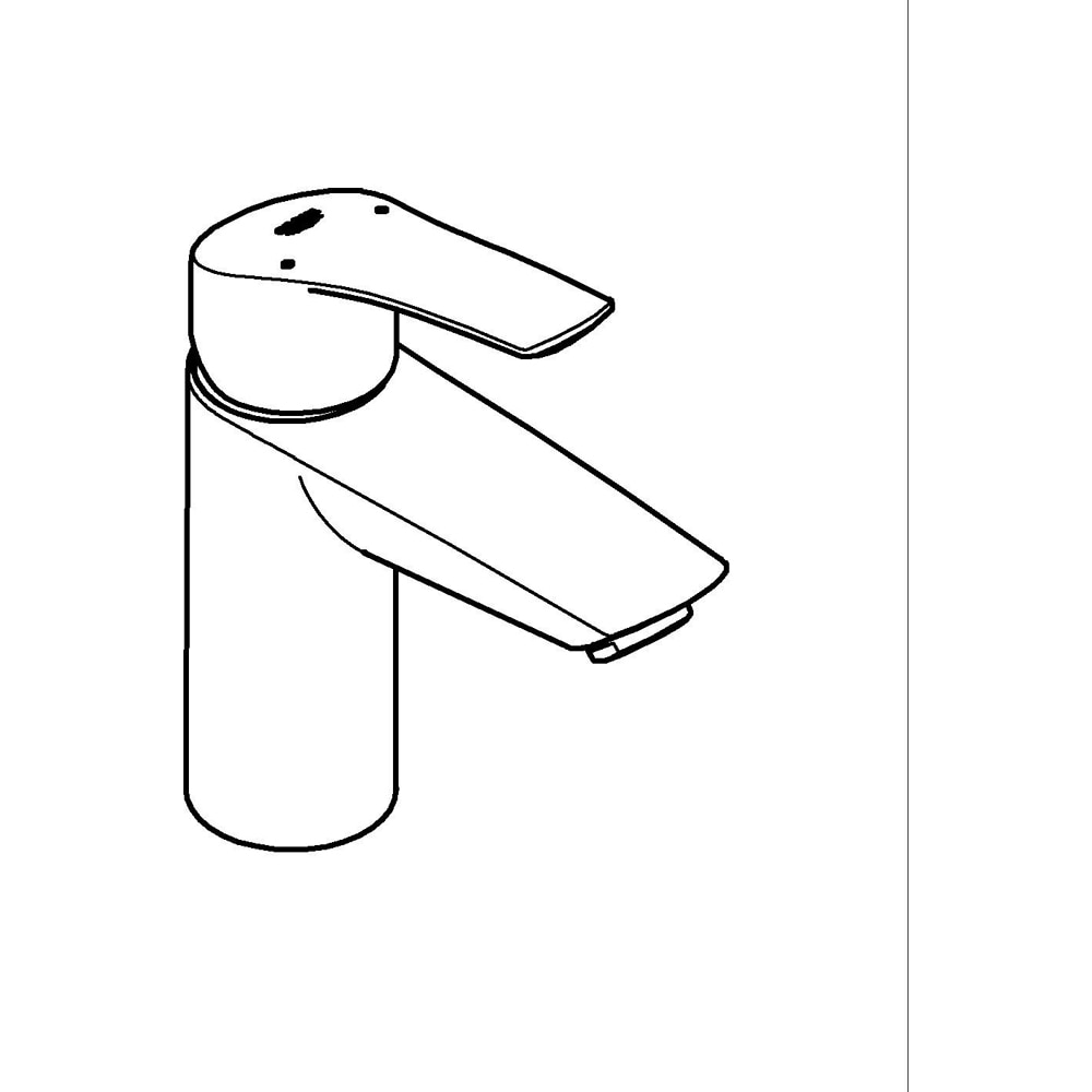 Baterie lavoar GROHE Eurosmart 32467003, alama, crom