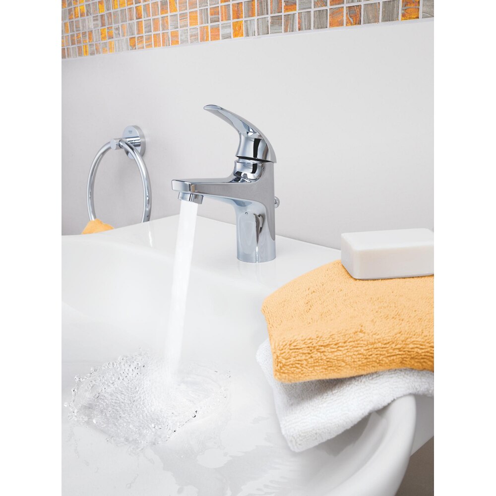 Baterie lavoar GROHE Baucurve 32805000, alama, crom