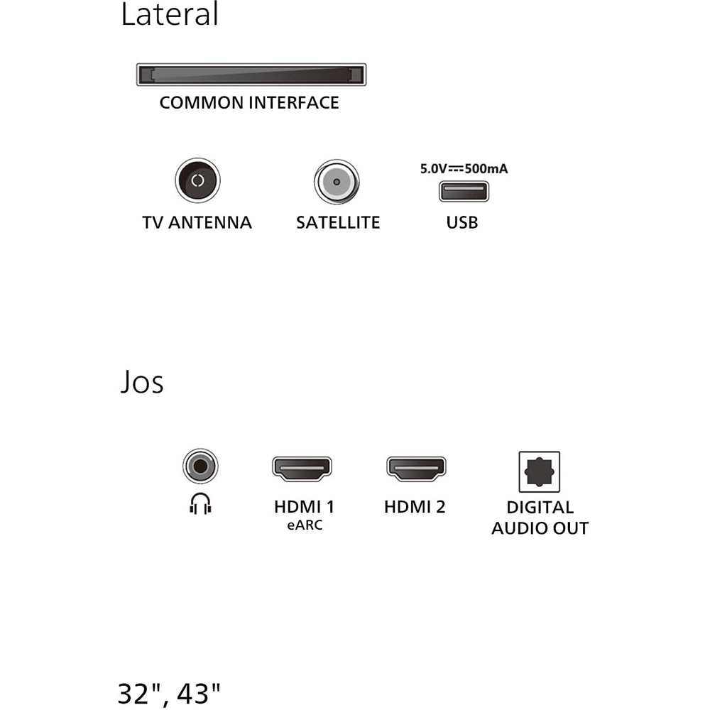 Televizor LED PHILIPS 32PHS5500, HD, HDR10, 80cm