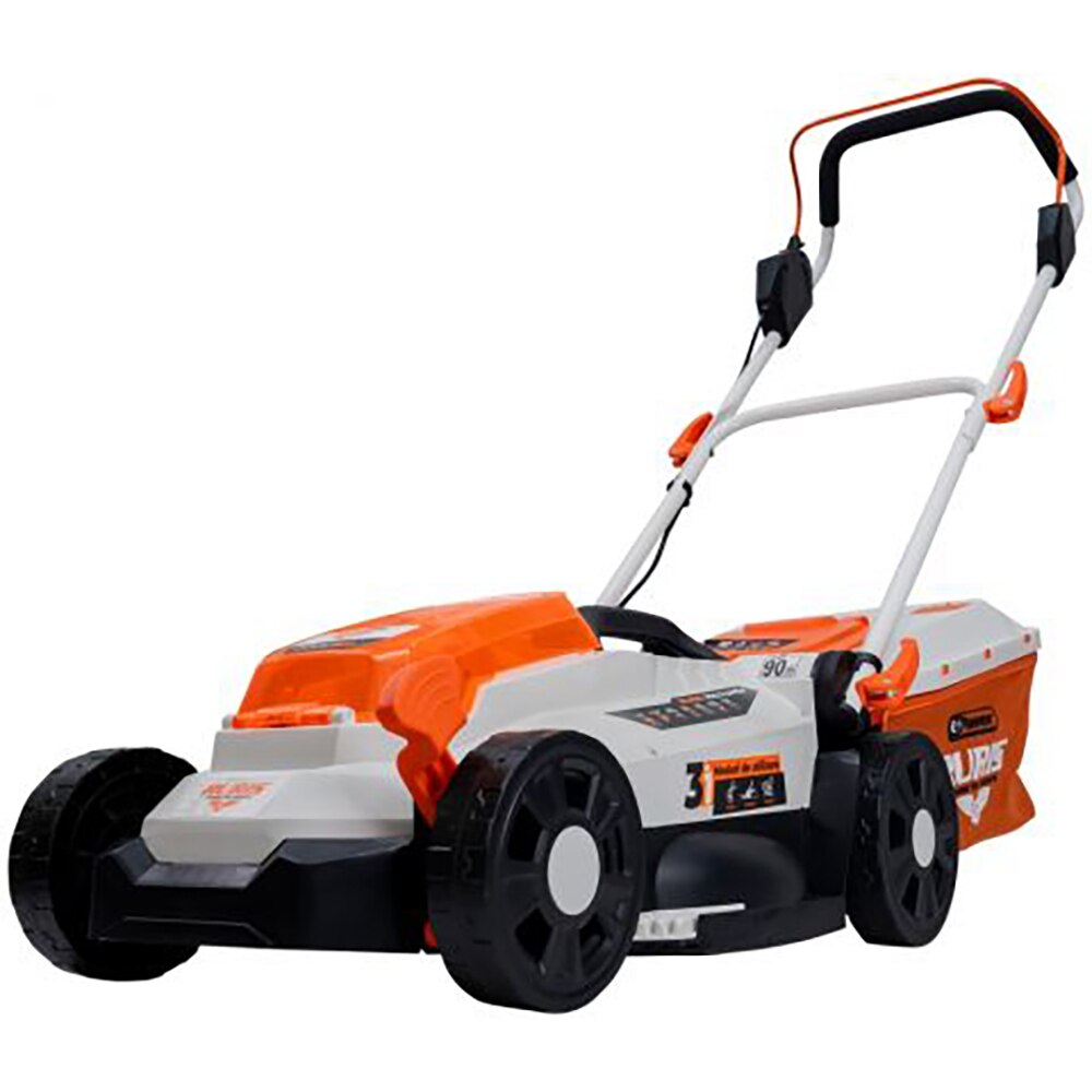 Masina de tuns iarba RURIS RXI3324E, fara acumulator, latime taiere 33 cm, cos 30L, portocaliu