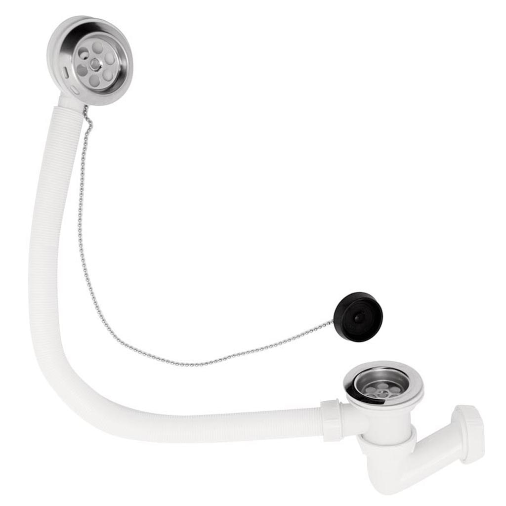 Sifon cada simplu, compact, 500 mm 