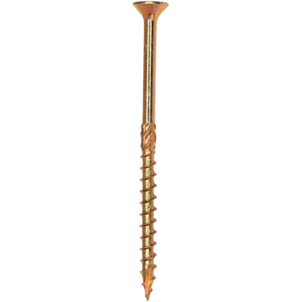Surub lemn DOMAX, torx, otel, 6 x 140mm, 8 buc/cutie, galben