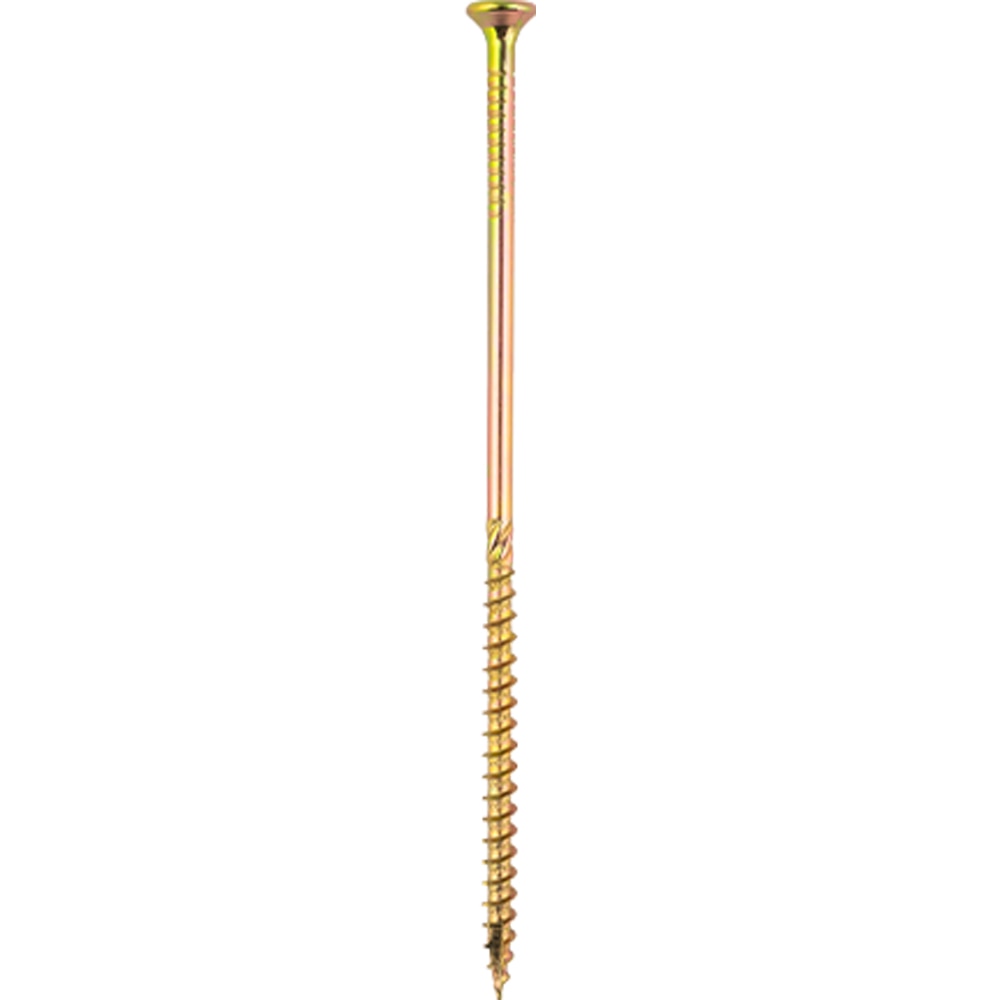 Surub lemn DOMAX, torx, otel, 8 x 240mm, 4 buc/cutie, galben