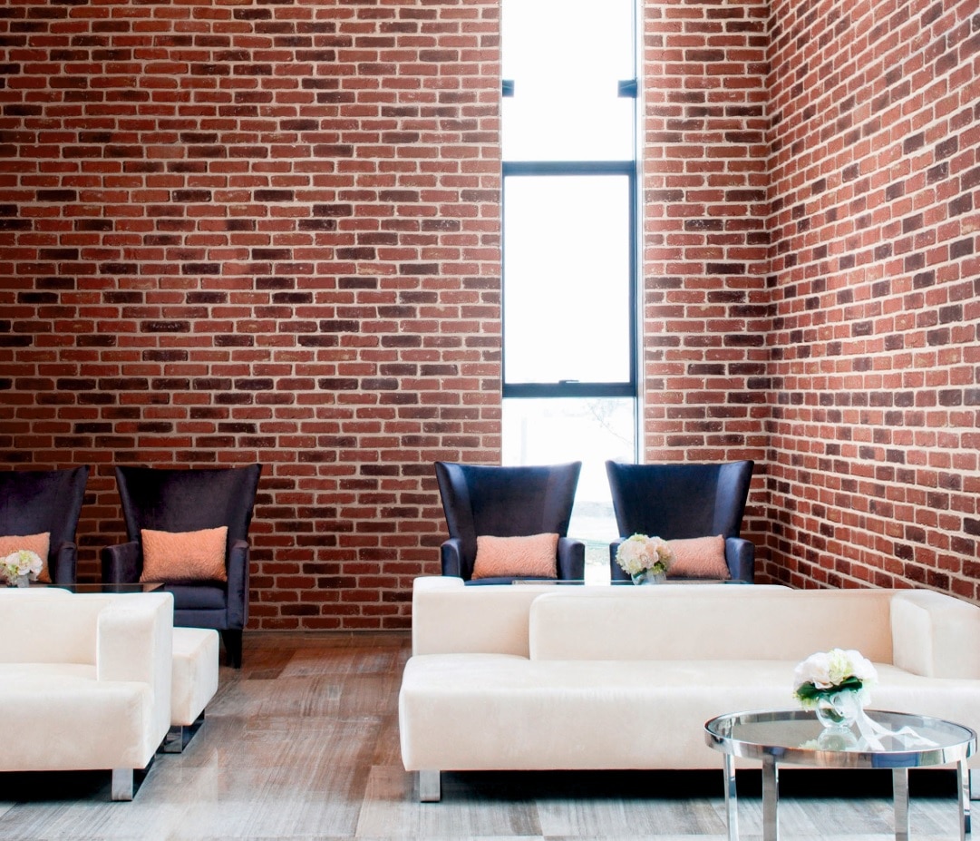 Placare murala, maro, ipsos, 1 mp/cutie  Modulo