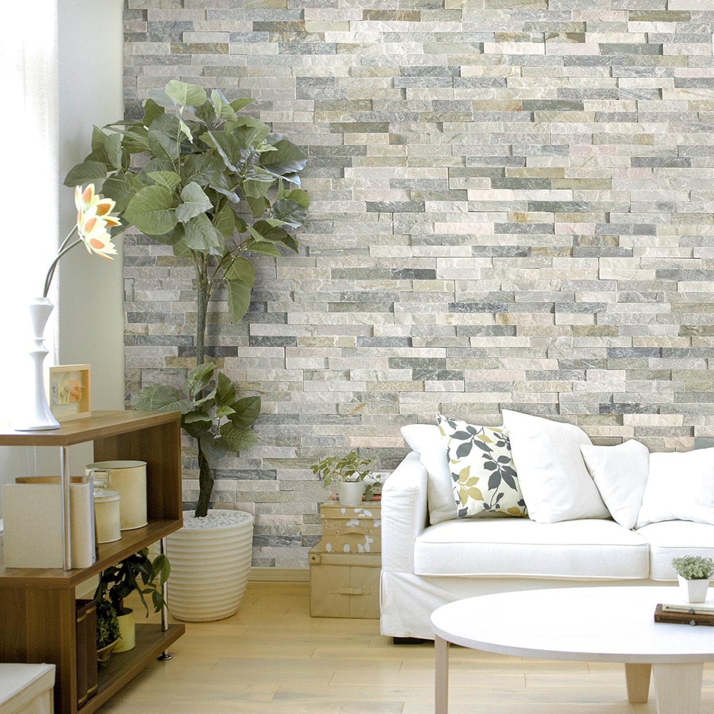 Piatra naturala MODULO, 40 x 10 cm, 0.468 mp, quartz, multicolor