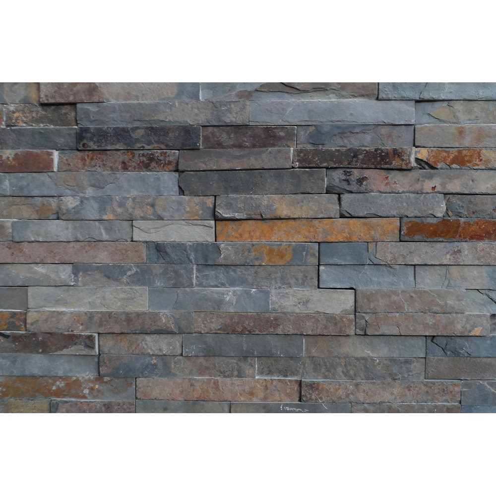 Piatra naturala MODULO, 40 x 10 cm, 0.54 mp, quartz, multicolor