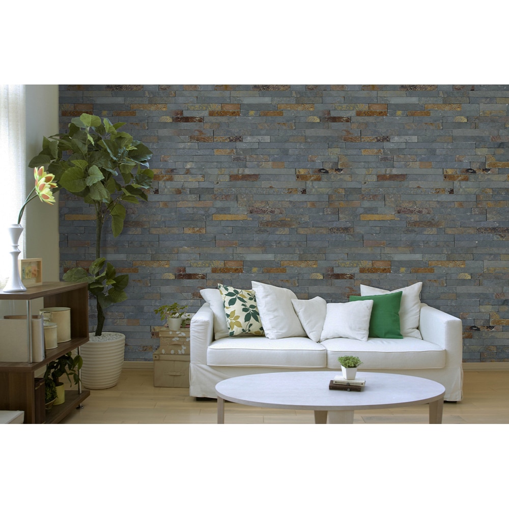 Piatra naturala MODULO, 40 x 10 cm, 0.54 mp, quartz, multicolor