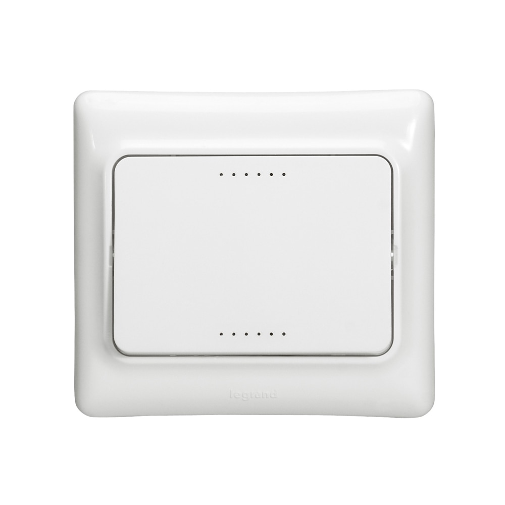 Intrerupator simplu, aplicat, alb • Legrand Kaptika