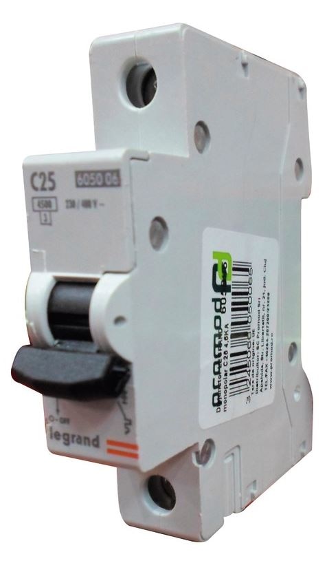Legrand Disjunctor 16A 1P 1,8 cm x 8,2 cm x 6,5 cm