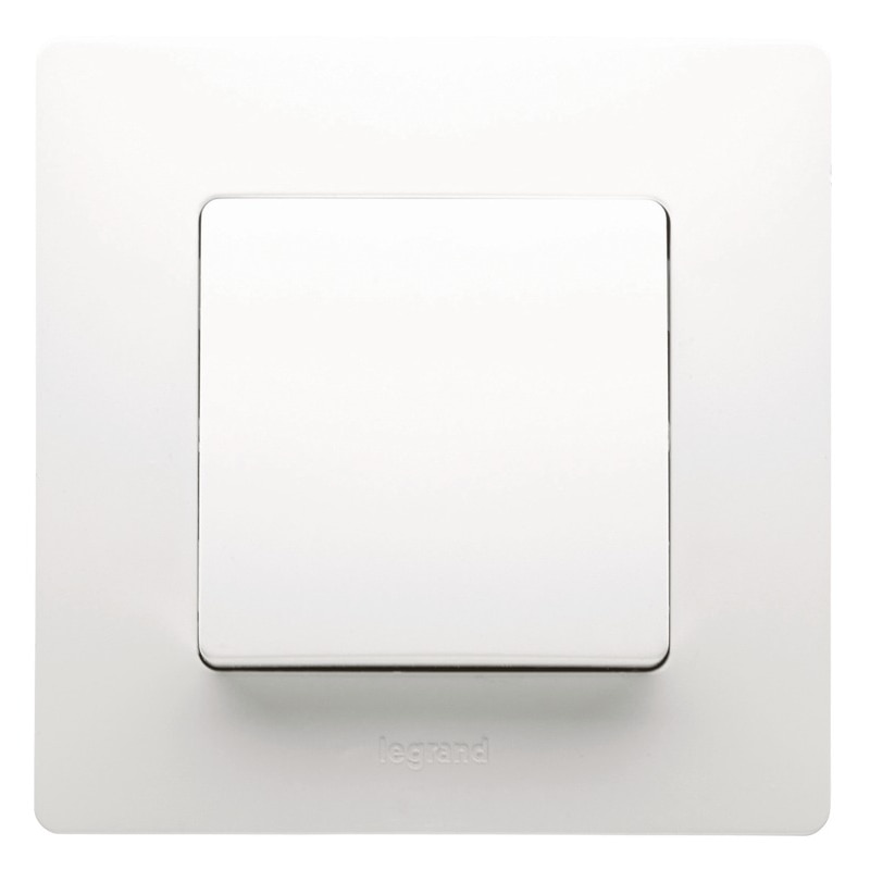 Intrerupator cap scara, 10 A, 220 V, alb  Legrand Niloe