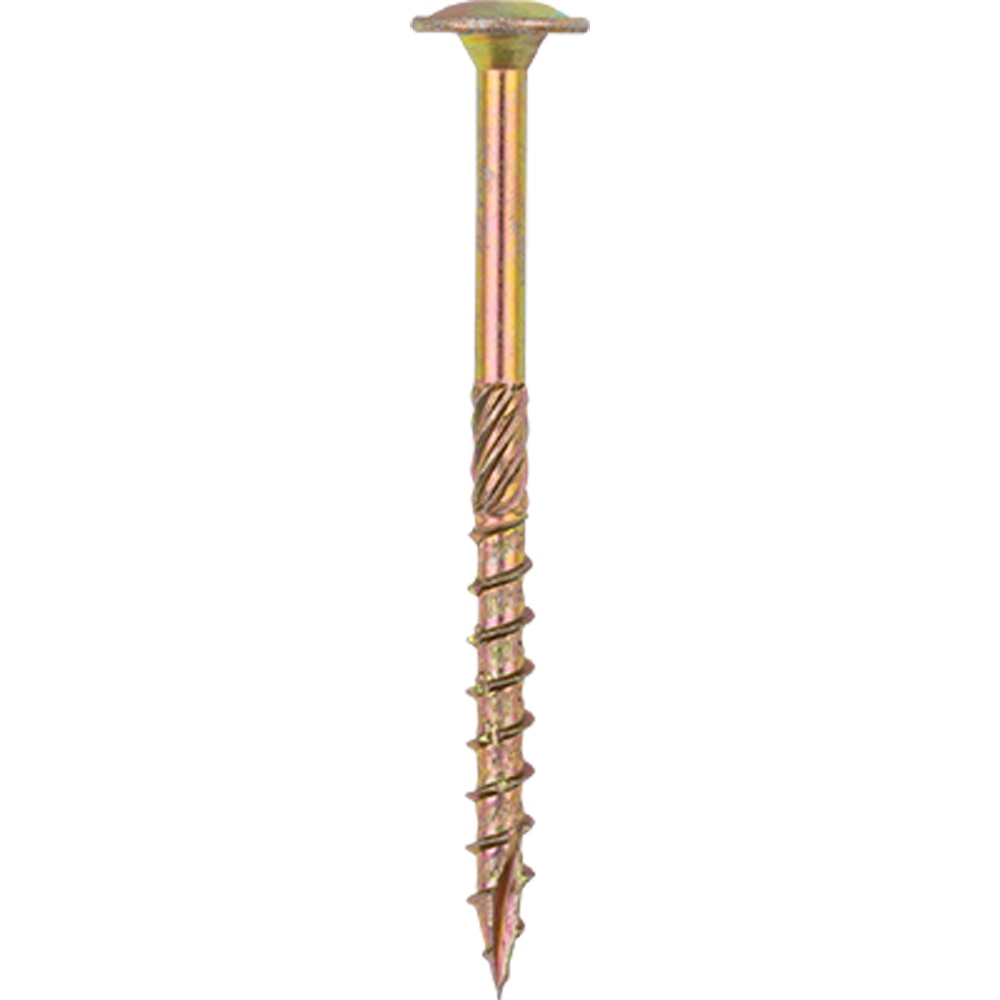 Surub lemn DOMAX, torx, otel, 6 x 120mm, 8 buc/cutie, galben