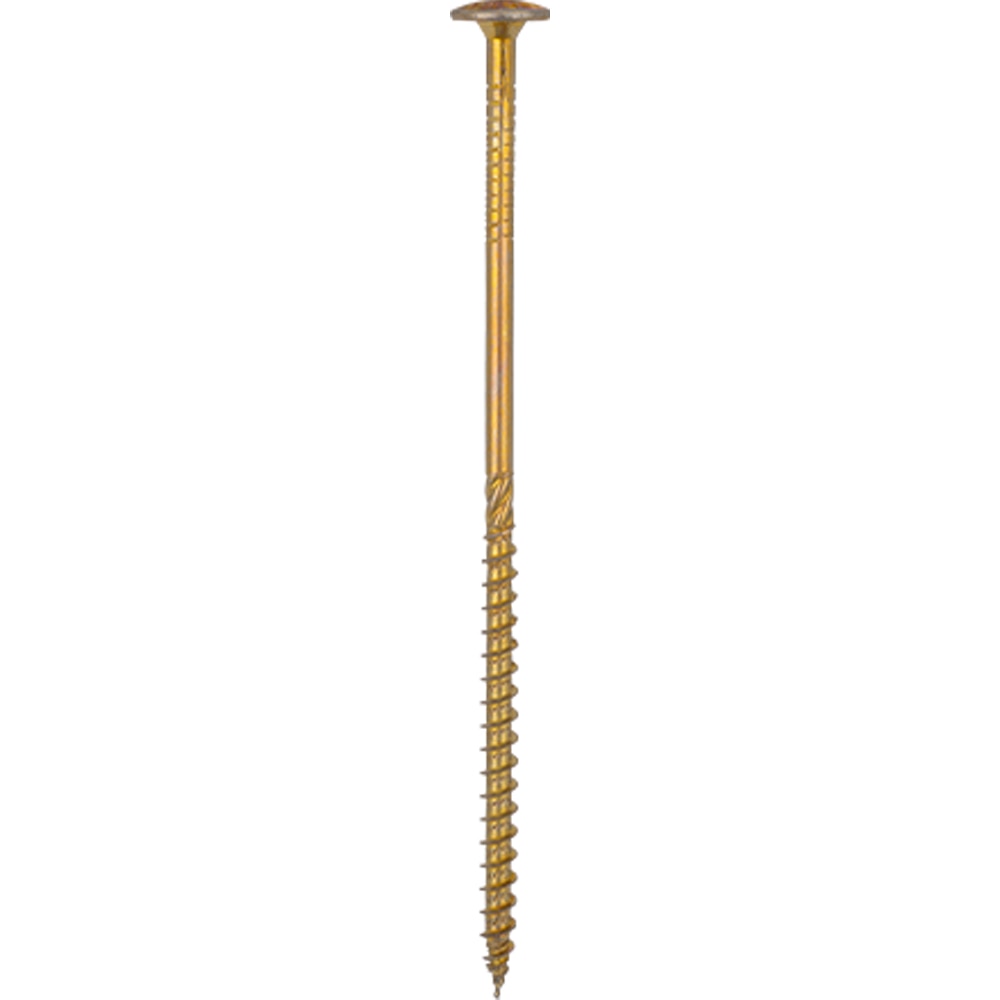 Surub lemn DOMAX, torx, otel, 8 x 200mm, 4 buc/cutie, galben