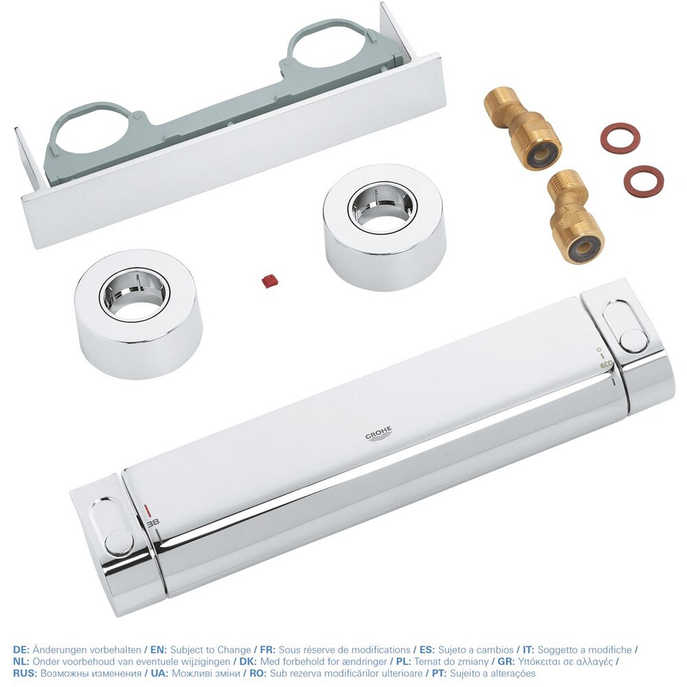 Baterie dus GROHE Grohtherm 2000 34469001, aparenta, termostat, alama, crom