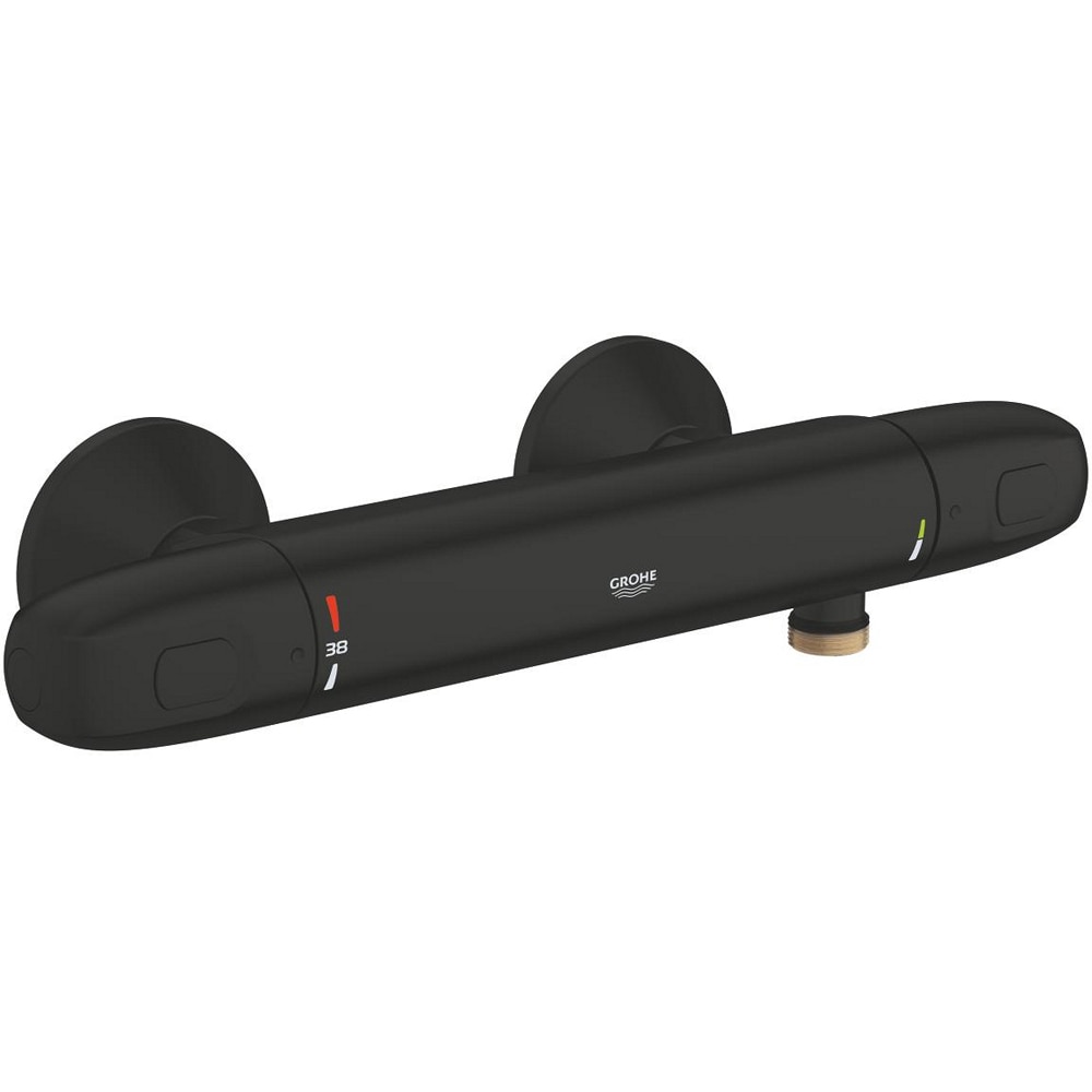 Baterie dus GROHE Grohtherm 1000 348142433, aparenta, termostat, alama, negru