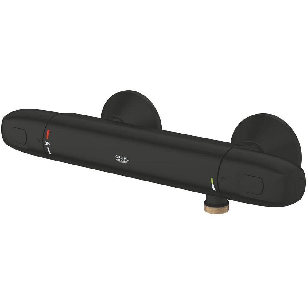 Baterie dus GROHE Grohtherm 1000 348142433, aparenta, termostat, alama, negru