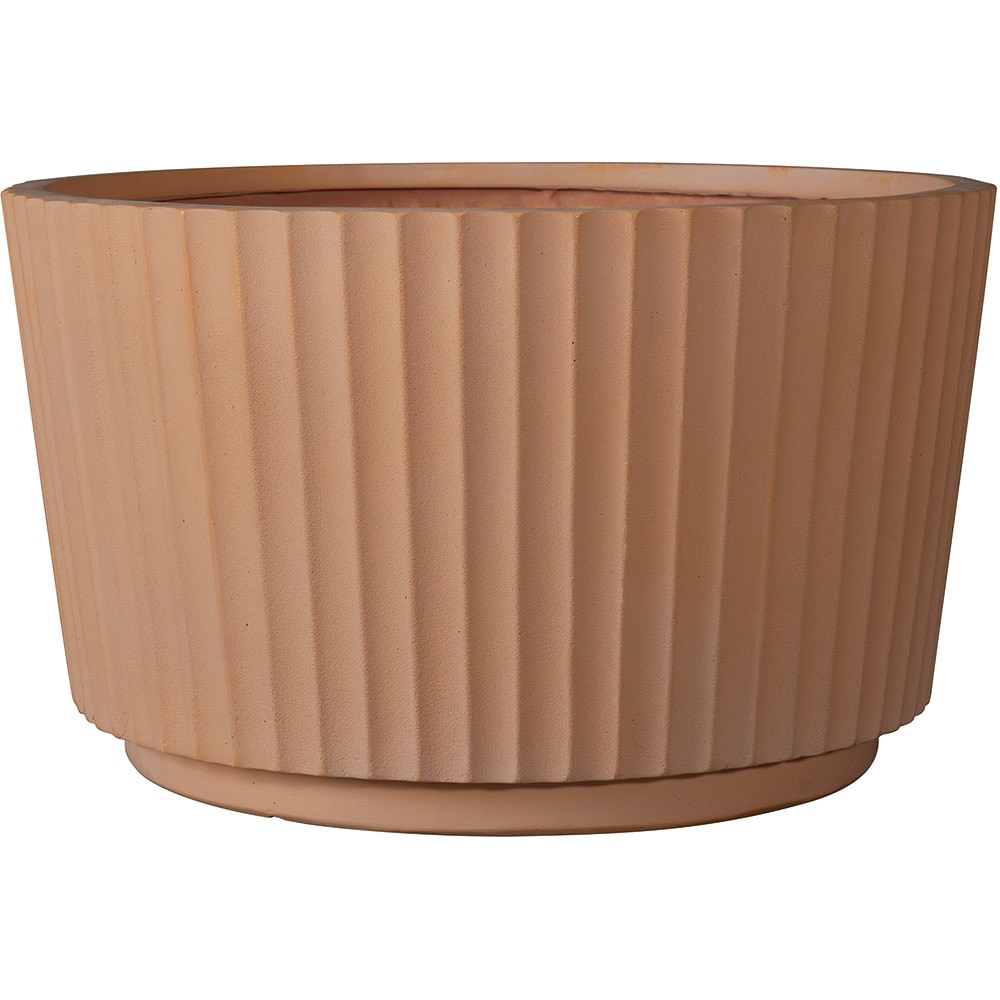 Ghiveci plante DEROMA Low Cono, D67 cm, fibre sintetice, maro teracota