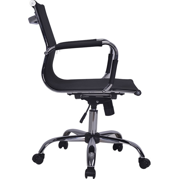 Scaun birou operational MYRIA 3502BK, plasa, negru