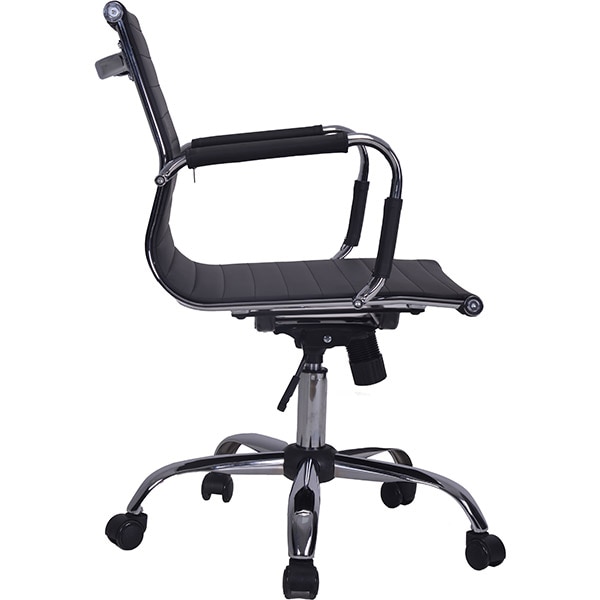 Scaun birou operational MYRIA 3508BK, poliuretan, negru