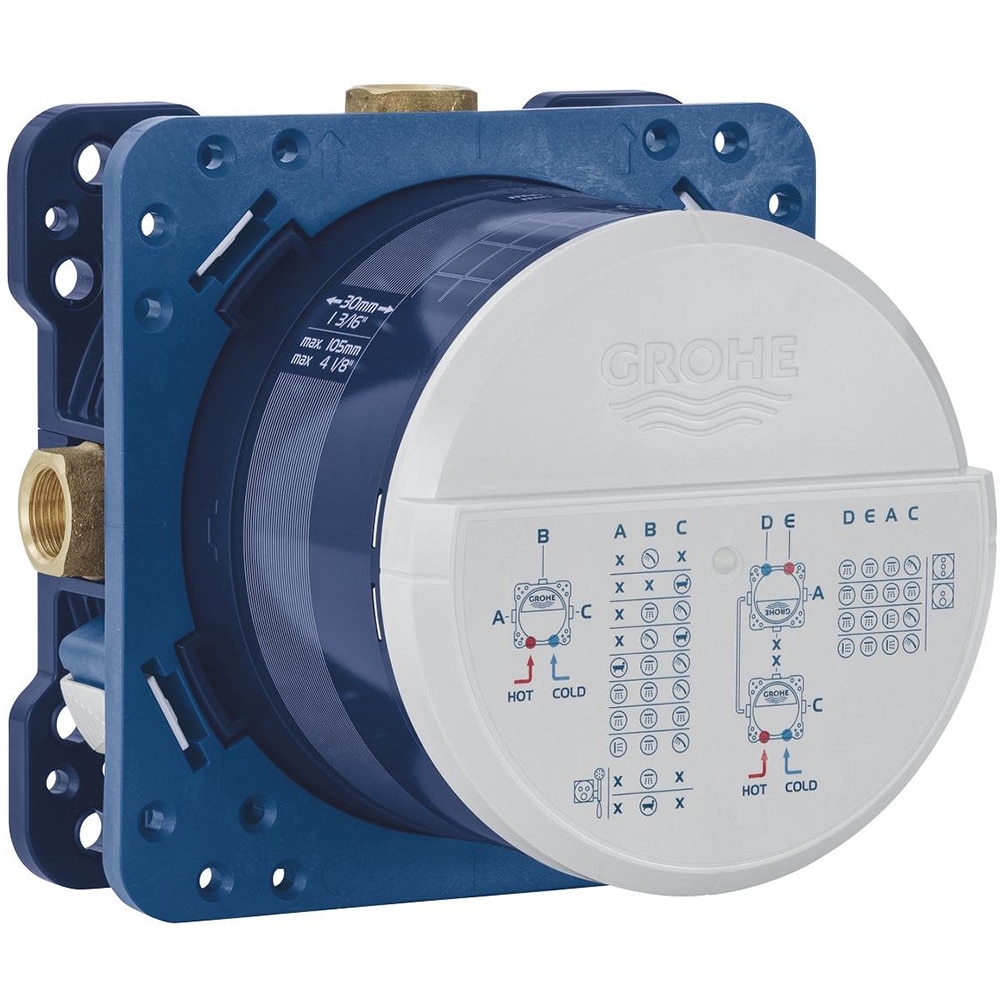 Set incastrat universal GROHE Rapido SmartBox 35604000, 1/2", pentru baterii si sisteme de dus incastrate