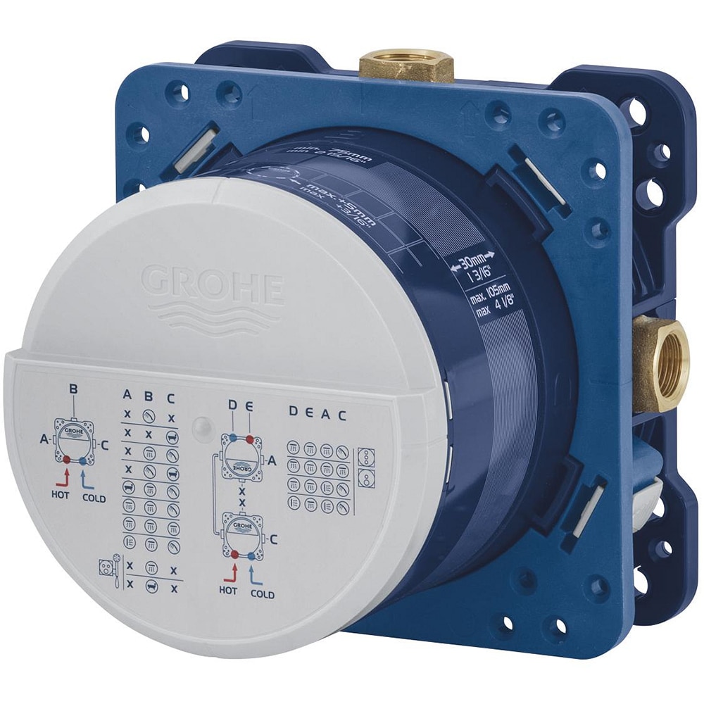 Set incastrat universal GROHE Rapido SmartBox 35604000, 1/2", pentru baterii si sisteme de dus incastrate