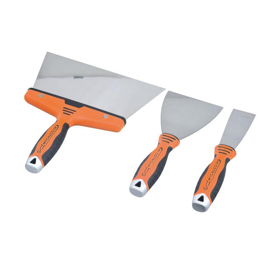 Set spacluri cu lama din inox, 40/100/140 mm, 3 bucati