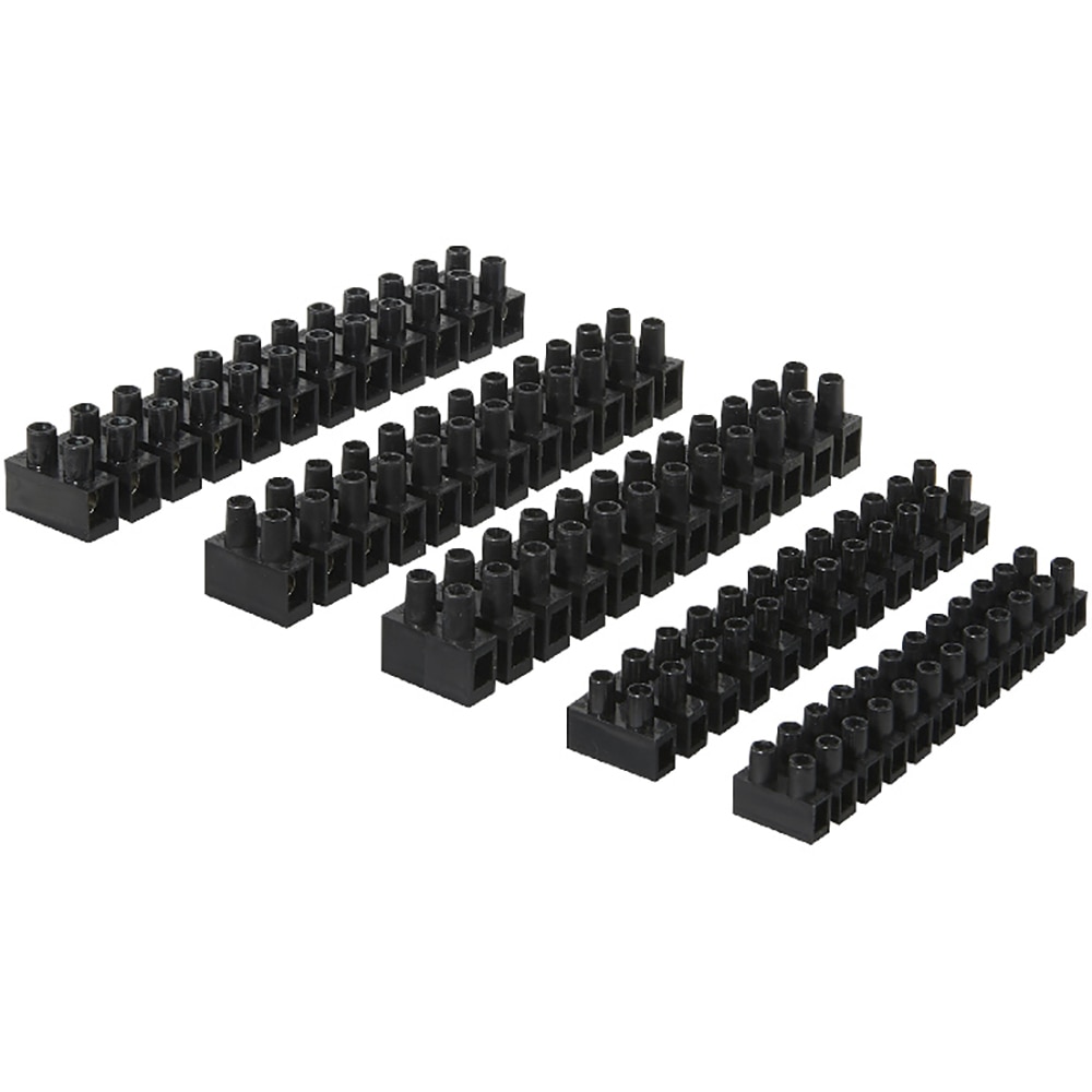 Regleta SCHNEIDER ELECTRIC, 12pini, 5buc, negru