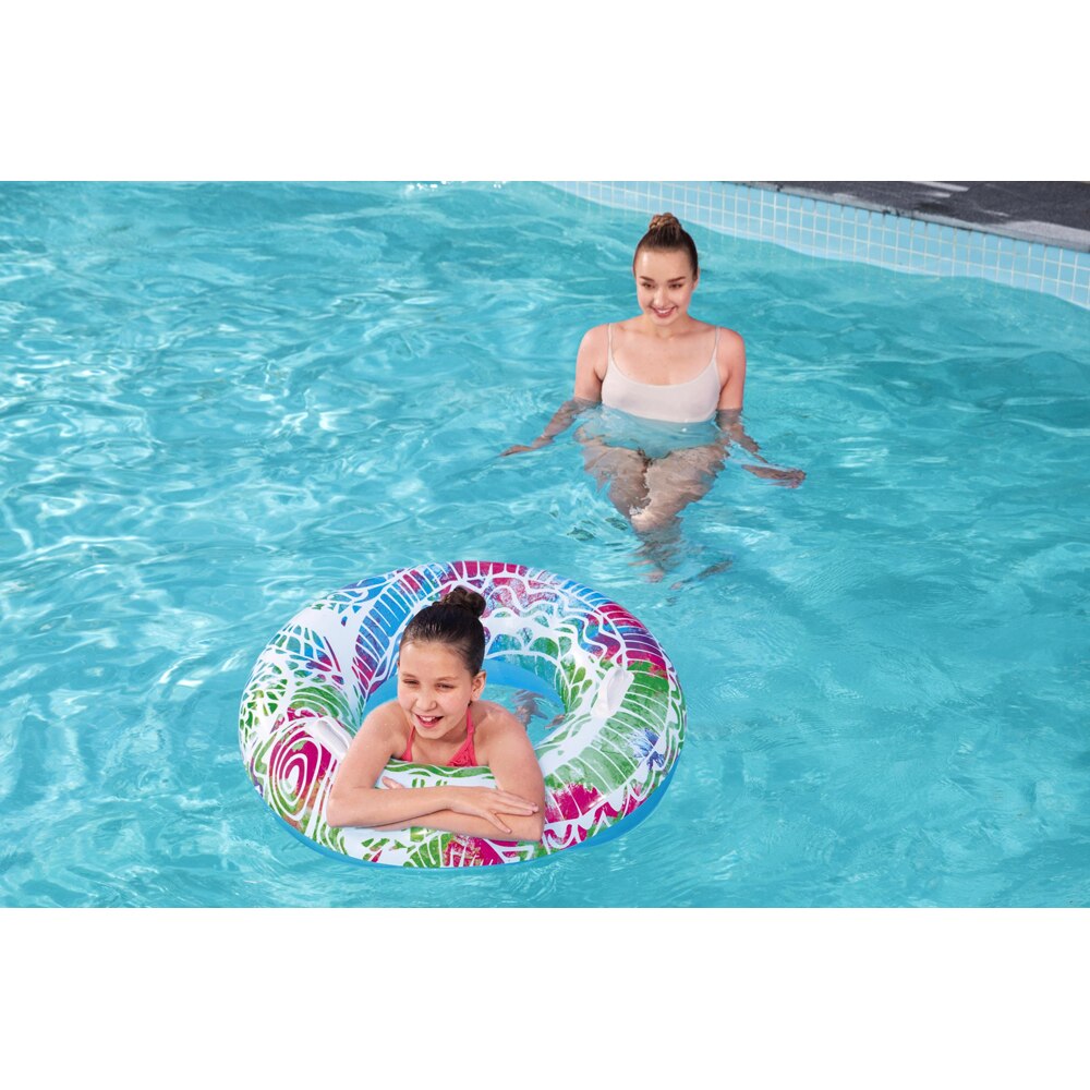 Colac de inot gonflabil BESTWAY, 91 cm, 6-12 ani, multicolor, 1 buc