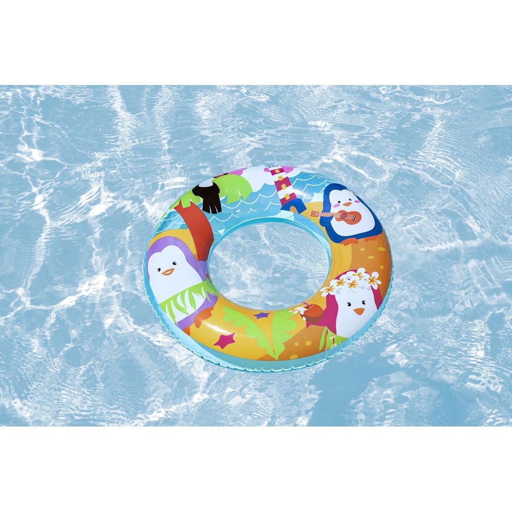 Colac de inot gonflabil BESTWAY, 51 cm, 3-6 ani, cu desene, 1 buc