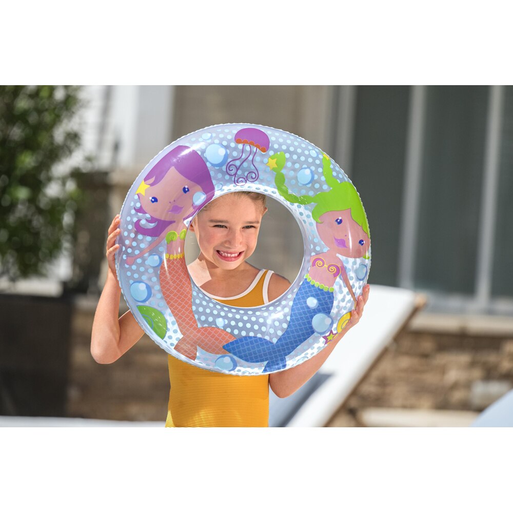 Colac de inot gonflabil BESTWAY, 51 cm, 3-6 ani, cu desene, 1 buc