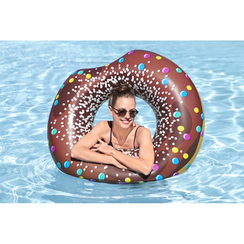 Colac de inot gonflabil BESTWAY, 107 cm, 12 ani+, capacitate maxima 100 kg, model gogoasa, 1 buc