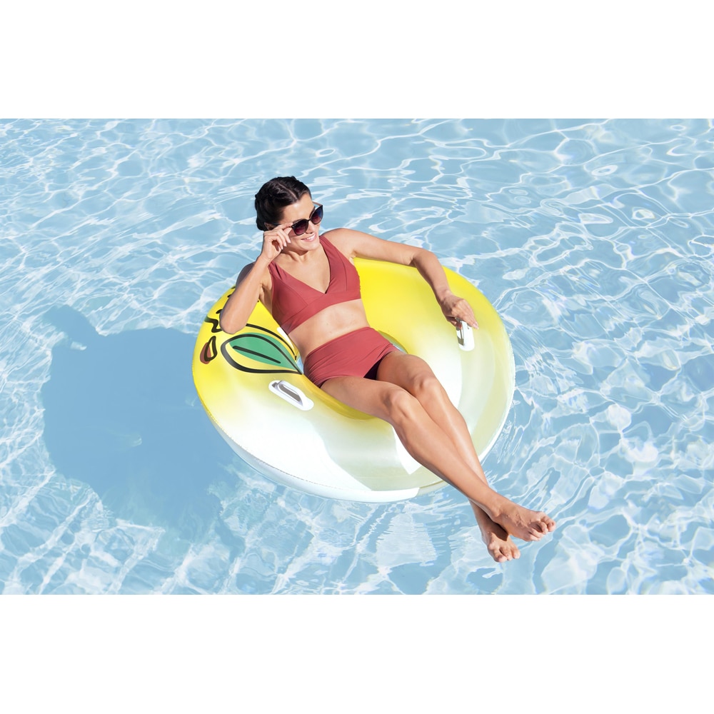 Colac de inot gonflabil BESTWAY, 114 cm, 12 ani+, capacitate maxima 100 kg, model lamaie