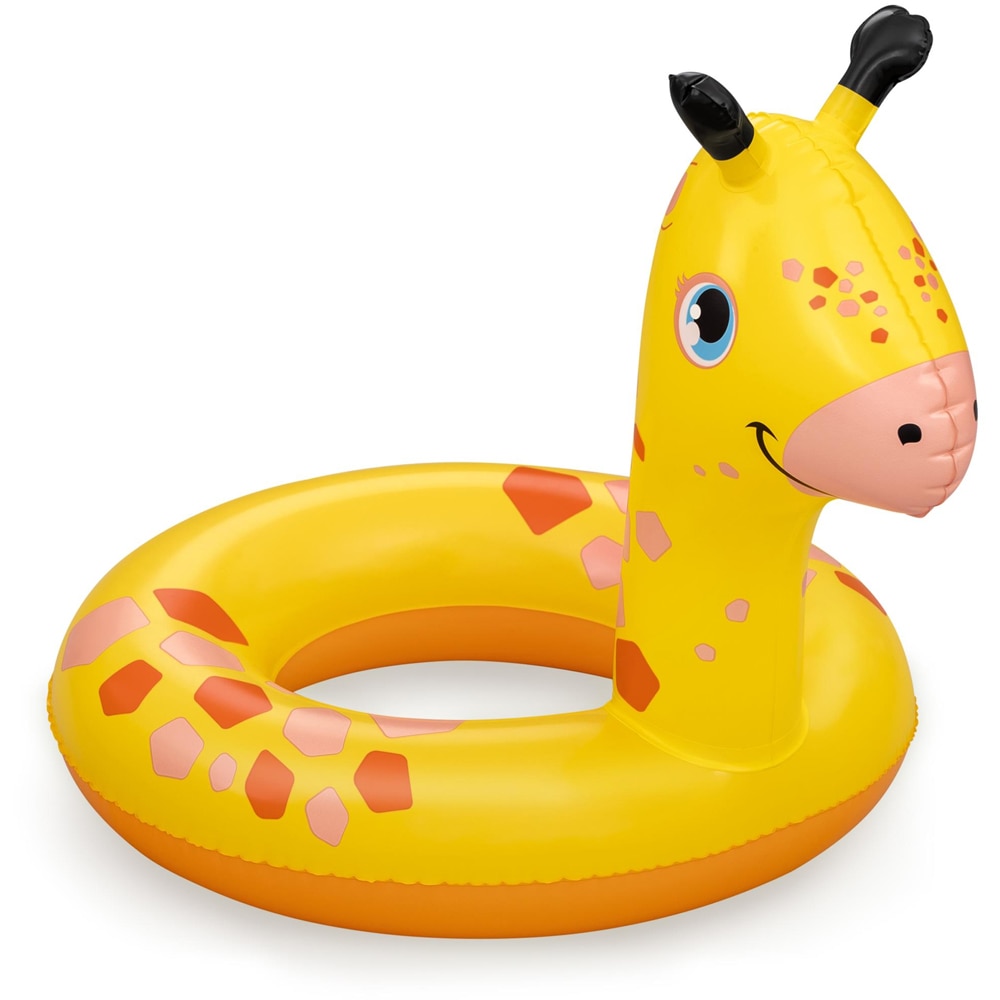 Colac de inot gonflabil BESTWAY, 3-6 ani, capacitate maxima 60 kg, forma animalut, 1 buc