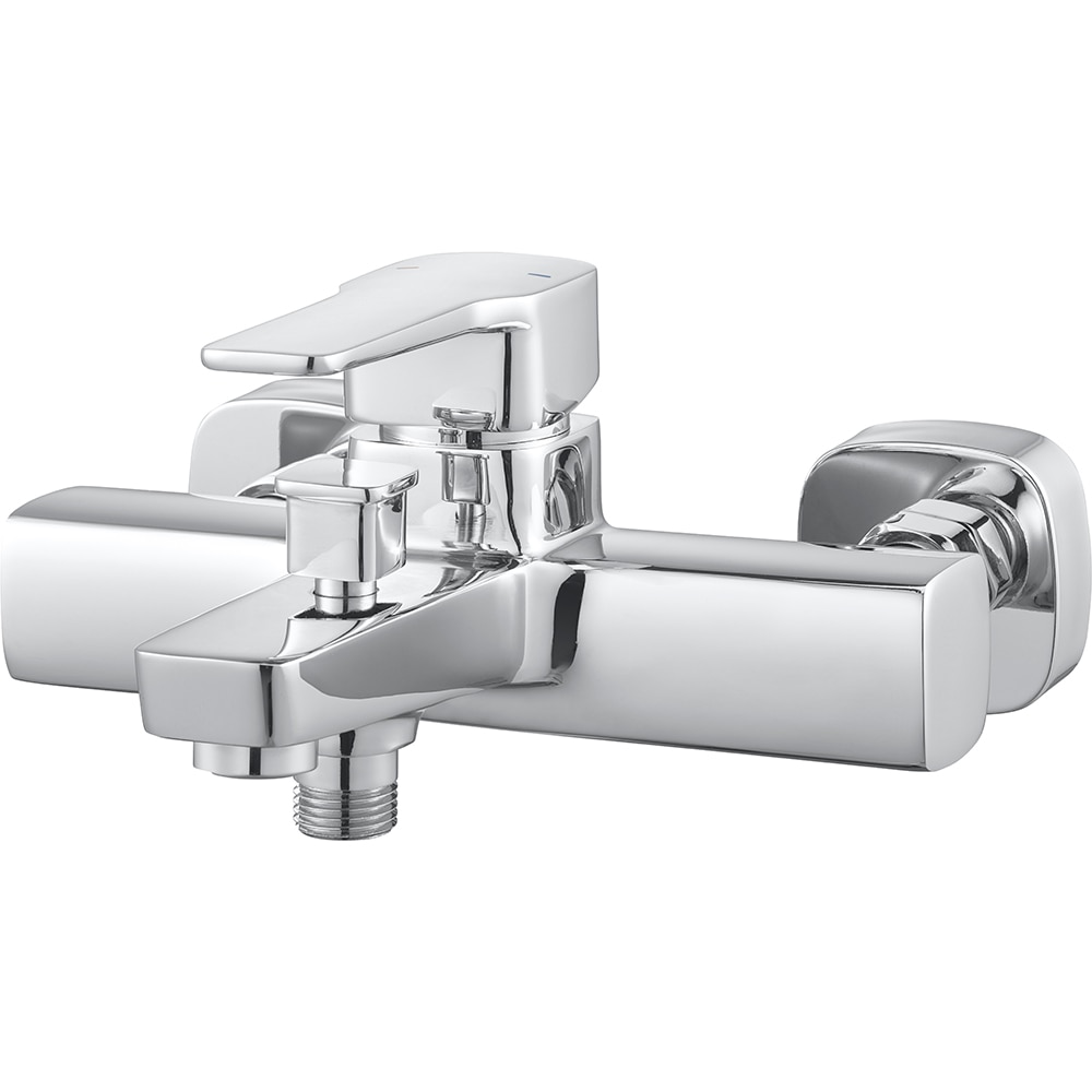 Baterie cada-dus GOODHOME Teesta, alama, argintiu