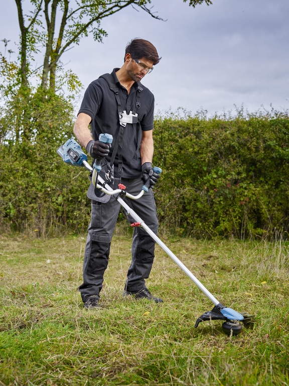 Motocoasa cu acumulator, 18 V, 30 cm  Erbauer