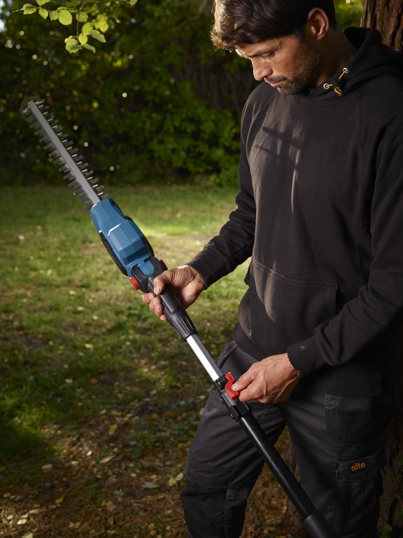 Fierastrau telescopic gard viu, 45 cm  Erbauer