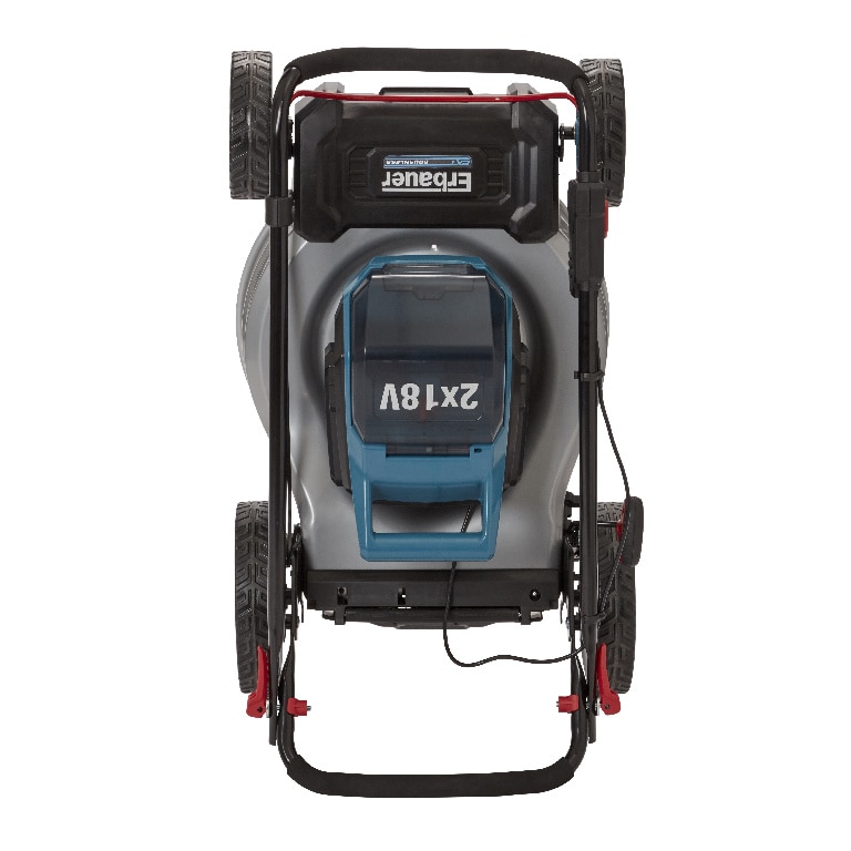 Masina de tuns gazon, motor electric, Erbauer, 1200 W, latime taiere 46 cm, sac colector 50 L