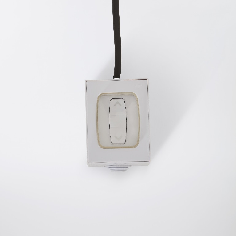 Copertina retractabila electrica alba, cadru aluminiu, 375 x 300 cm • Blooma