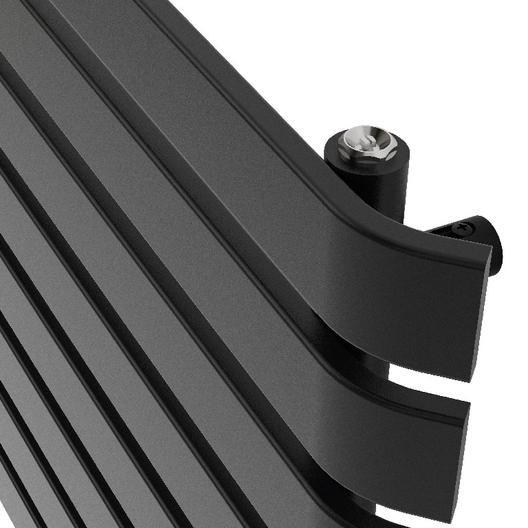 Radiator orizontal, otel, 120 x 62 x 6,5 cm  GoodHome Wilsona