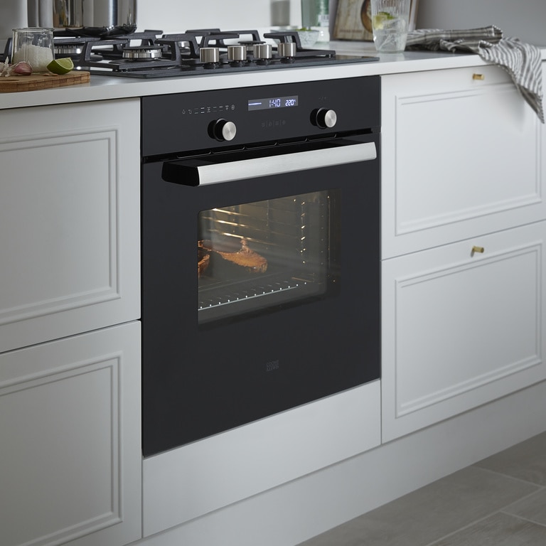 Cuptor electric, negru, multifunctional, incorporat  Cooke & Lewis CLMFBLa