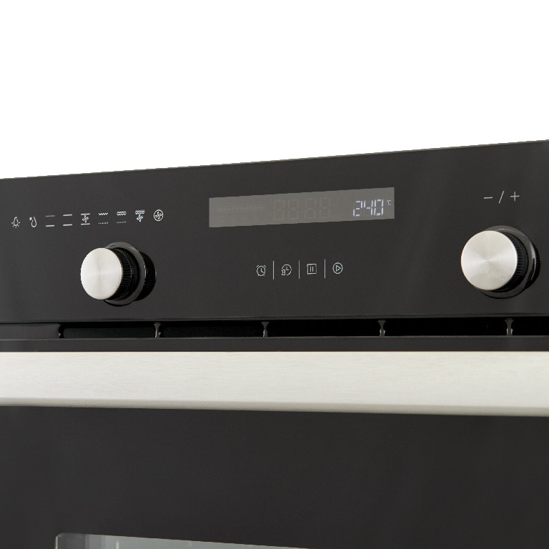 Cuptor electric, negru, multifunctional, incorporat  Cooke & Lewis CLMFBLa