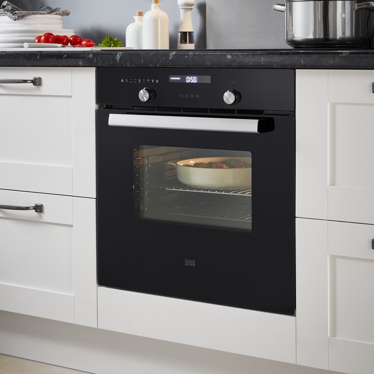 Cuptor electric, negru, multifunctional, incorporat  Cooke & Lewis CLMFBLa